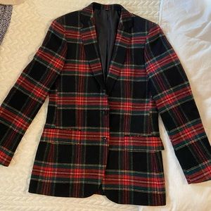 NWT JCrew Mens Plaid Blazer